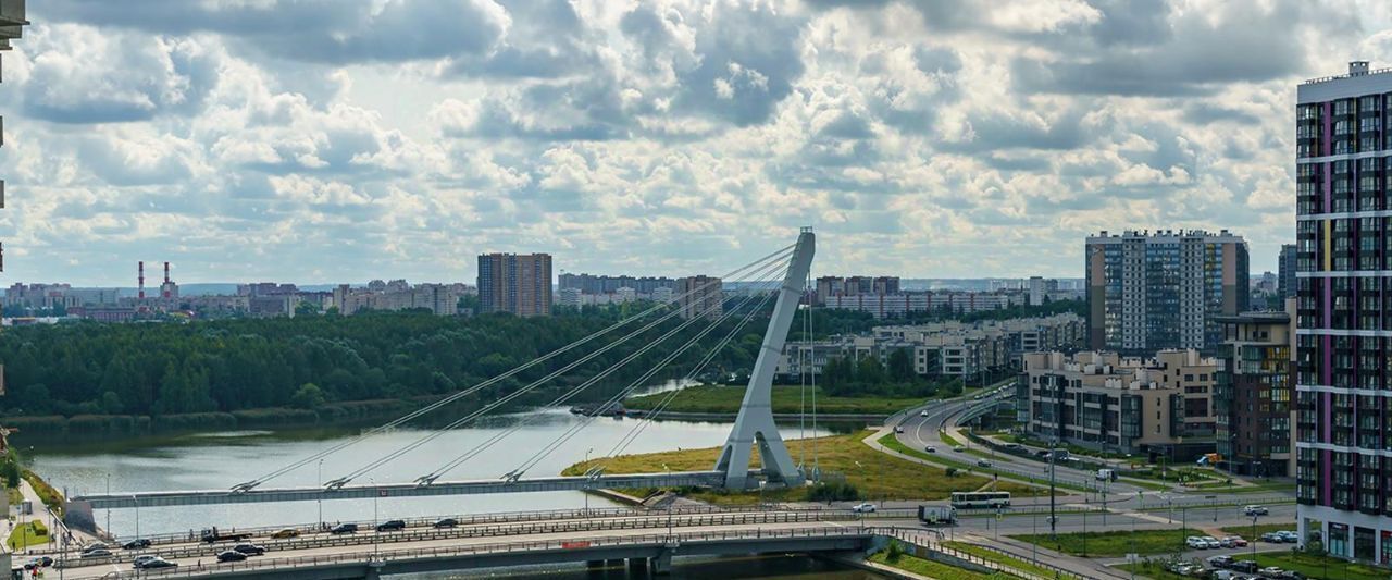 квартира г Санкт-Петербург метро Проспект Ветеранов ул Маршала Захарова 10 ЖК «Огни Залива» округ Южно-Приморский фото 21