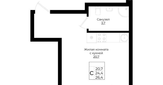 р-н Прикубанский 3 Европа Клубный Квартал 6 жилой комплекс фото