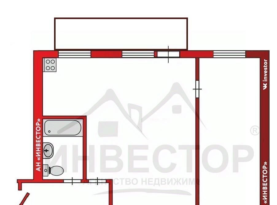 квартира г Челябинск р-н Тракторозаводский ул Кудрявцева 36 фото 1