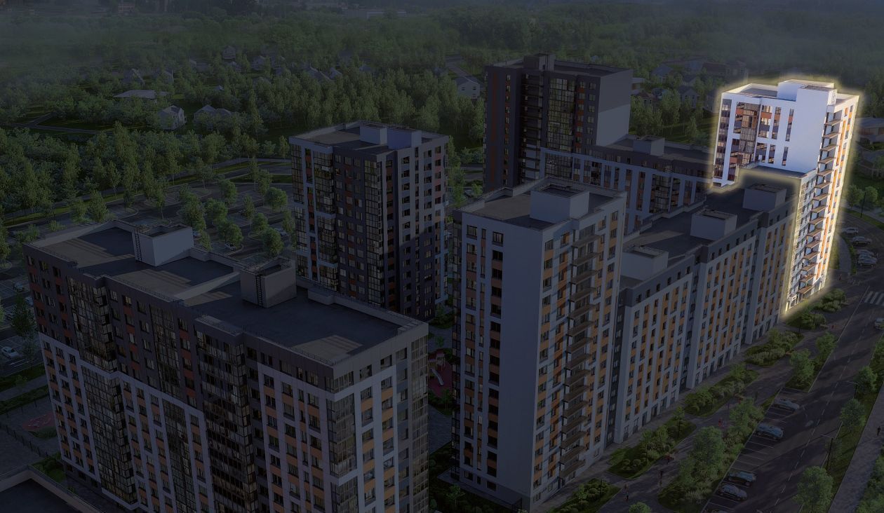 квартира г Набережные Челны р-н Комсомольский центр городской жизни «Притяжение» Притяжение жилой комплекс фото 4