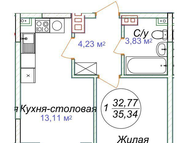 квартира р-н Минераловодский г Минеральные Воды фото 1