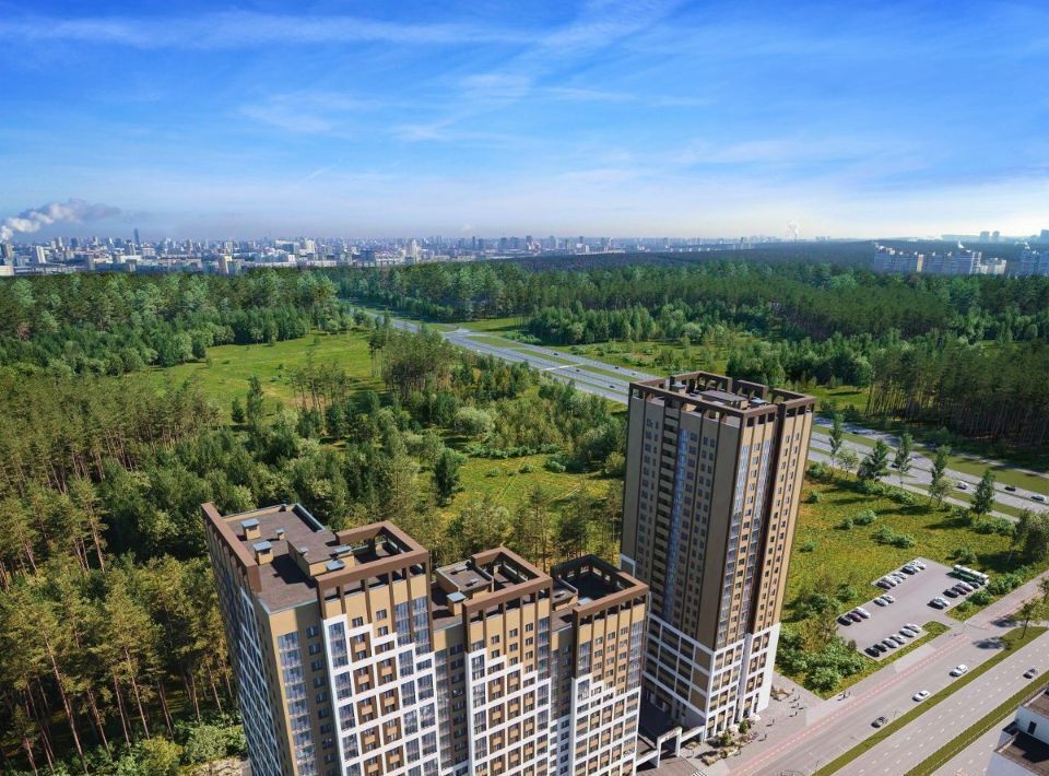 квартира г Екатеринбург Академический Чкаловская ул Краснолесья 96/2 ЖК Академ-Центр фото 13