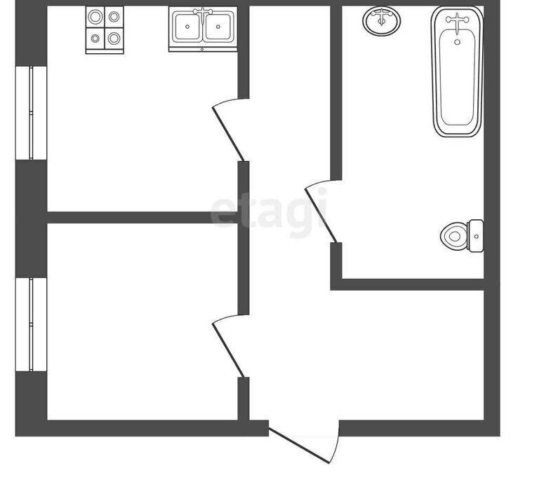 квартира г Ирбит ул Свердлова 3 фото 12