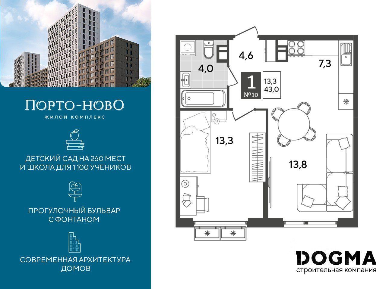 квартира г Новороссийск с Цемдолина ул Красина 53/3 ЖК Красина р-н Приморский фото 1