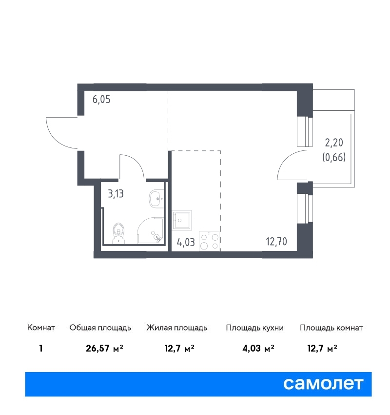 квартира г Москва метро Ховрино Молжаниновский ЖК Молжаниново к 4 фото 1