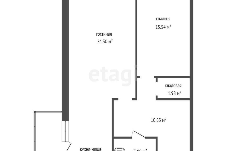 квартира г Красноярск р-н Октябрьский ул Елены Стасовой 40и городской округ Красноярск фото 6