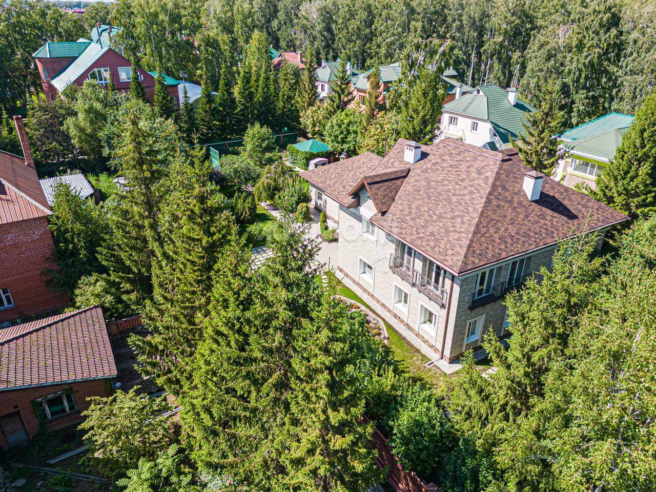 дом р-н Новосибирский п Голубой Залив ул Лесная фото 4