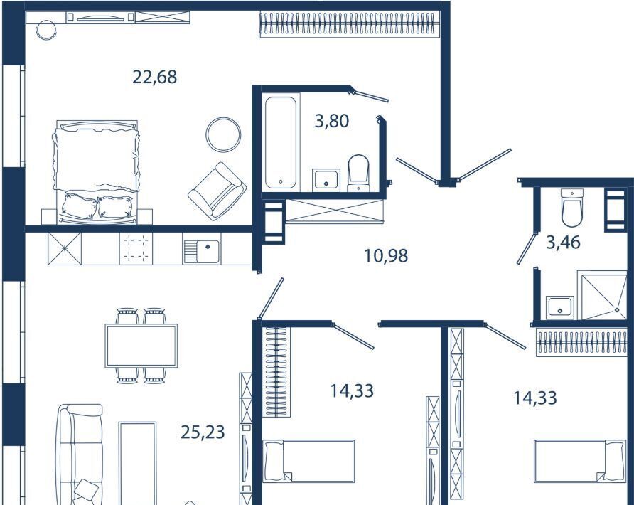 квартира г Сестрорецк ул Инструментальщиков 18 Беговая фото 1