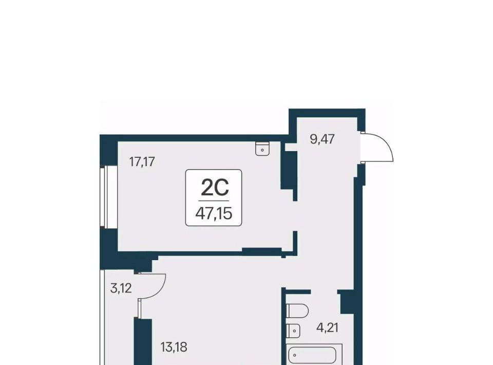 квартира г Новосибирск Заельцовская ул Игарская 19/3 фото 1