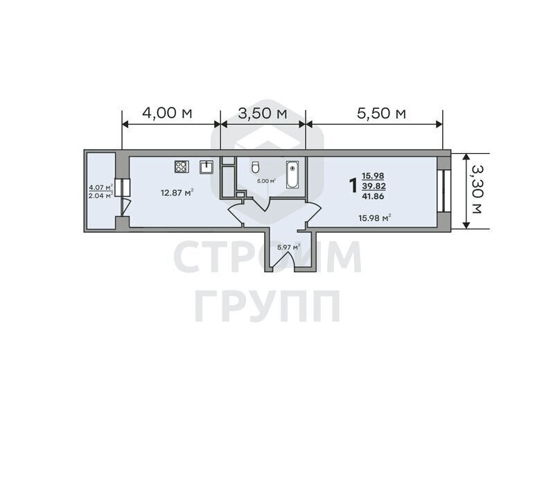 квартира г Владимир р-н Ленинский ул Нижняя Дуброва 49а фото 2