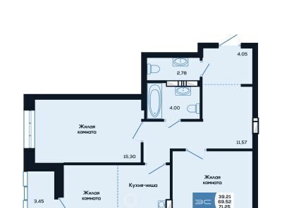 квартира г Новосибирск ул Титова 48 Площадь Маркса фото 1