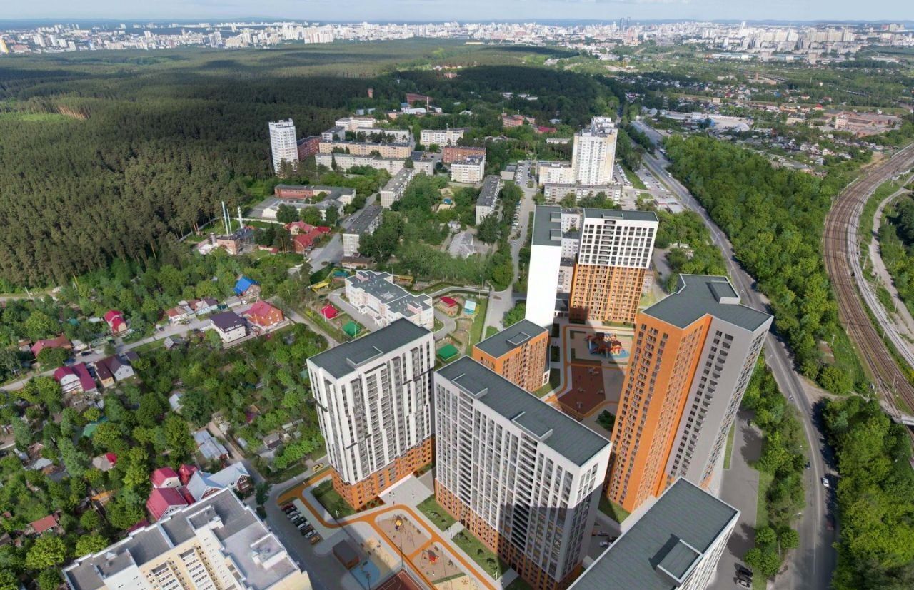 квартира г Екатеринбург р-н Октябрьский Ботаническая ул Шолохова 2 фото 12
