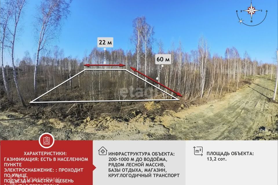 земля г Тобольск микрорайон Строитель, городской округ Тобольск фото 1