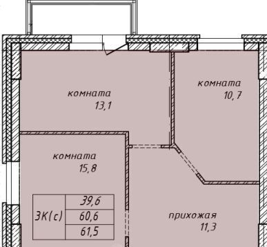 квартира г Барнаул р-н Железнодорожный ул Новороссийская фото 1