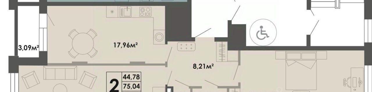 квартира г Якутск ул Губина 15 фото 1