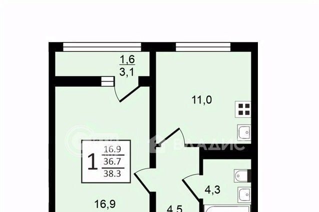 р-н Центральный ул Шишкова 140б/6 фото