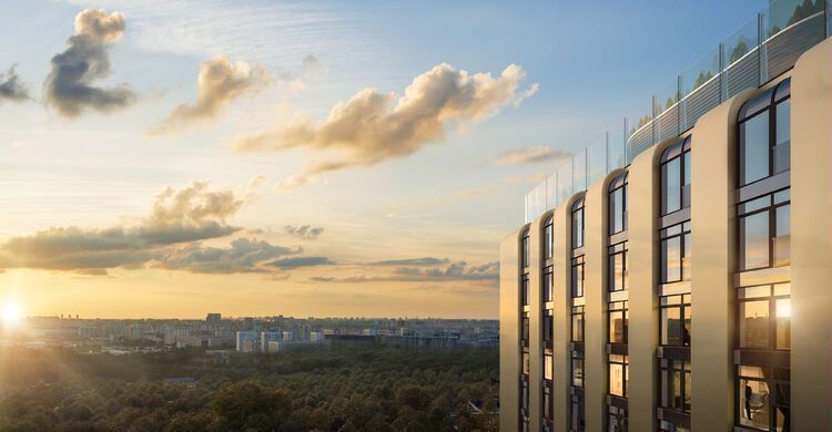 квартира г Москва метро Мичуринский проспект ЖК «Событие» ул. Лобачевского/платформа «Матвеевская», кв-л 4. 2 фото 8