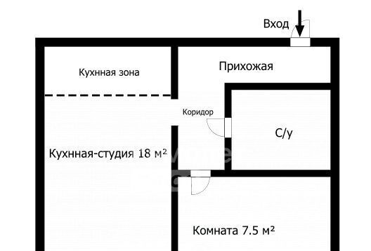 квартира г Томск р-н Советский ул Сибирская 104 фото 2