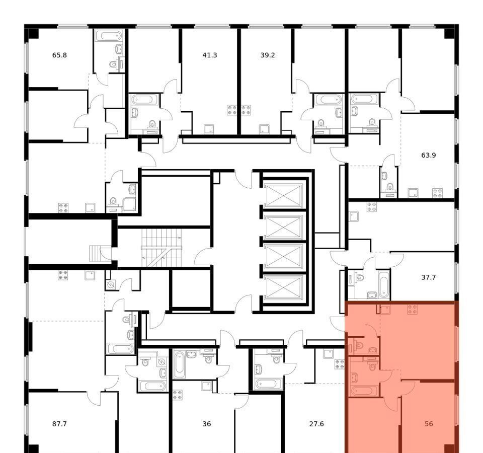 квартира г Москва метро Багратионовская ЖК Барклая 6 к 6 фото 2