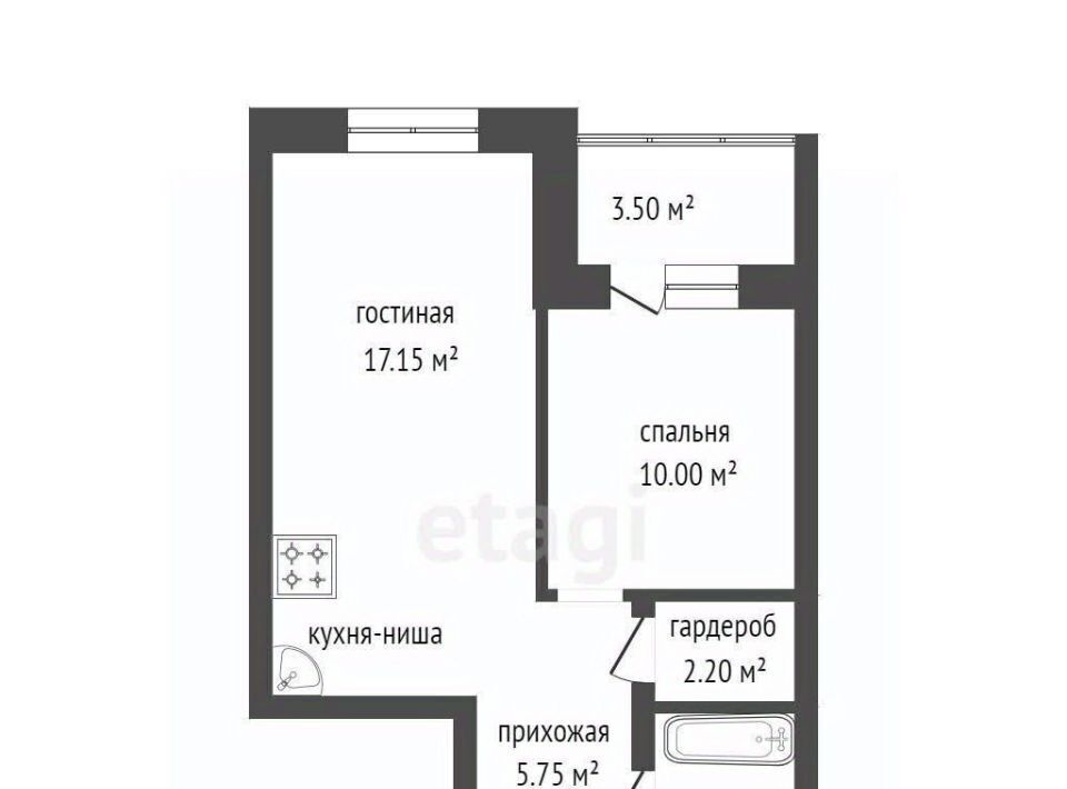 квартира г Красноярск р-н Советский ул Дудинская 5 фото 24