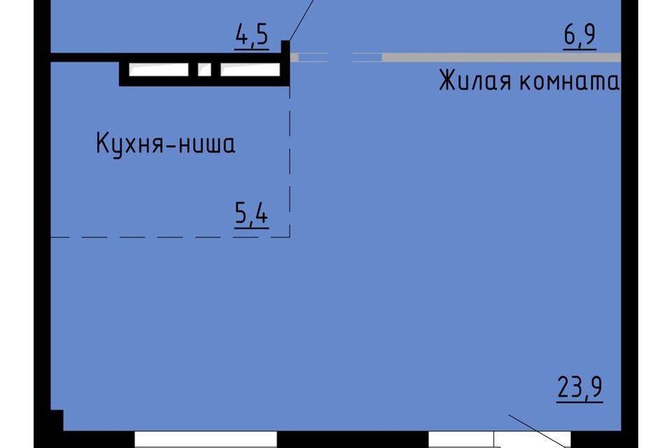 квартира г Владивосток Владивостокский городской округ, Жилой комплекс Победа фото 1