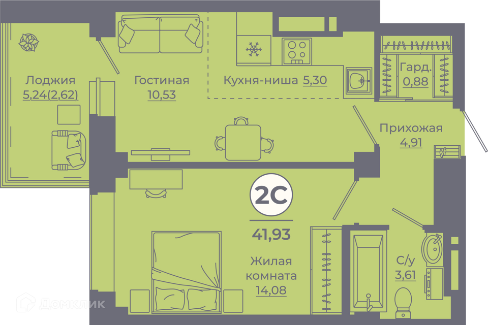 квартира г Ростов-на-Дону ул Еременко 109 городской округ Ростов-на-Дону фото 1