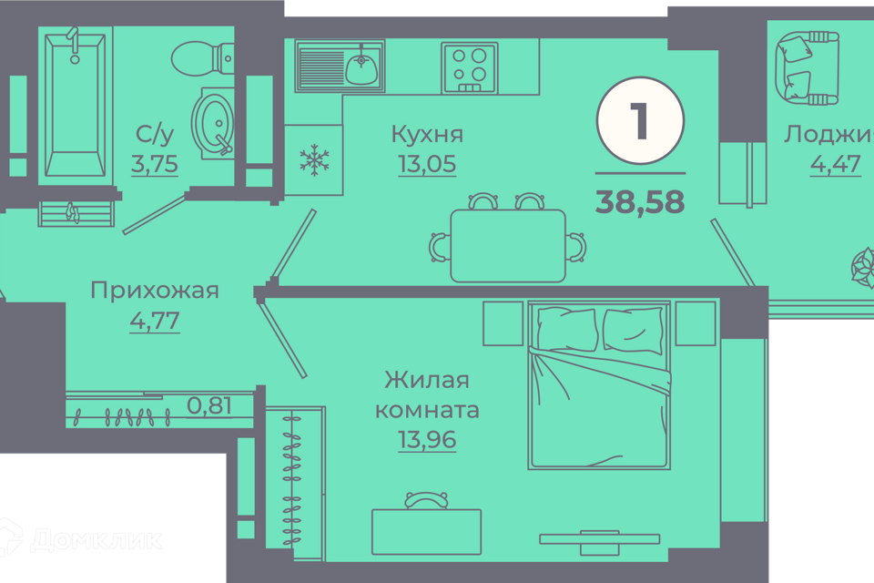 квартира г Ростов-на-Дону ул Еременко 109 городской округ Ростов-на-Дону фото 1