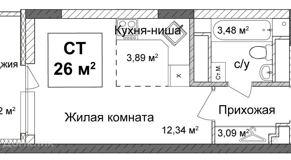 квартира г Нижний Новгород ул Ванеева 40а городской округ Нижний Новгород фото 1