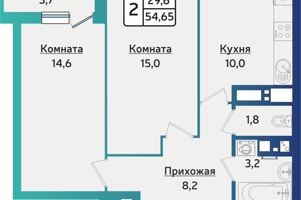 квартира г Ижевск городской округ Ижевск, Строящийся жилой дом фото 1