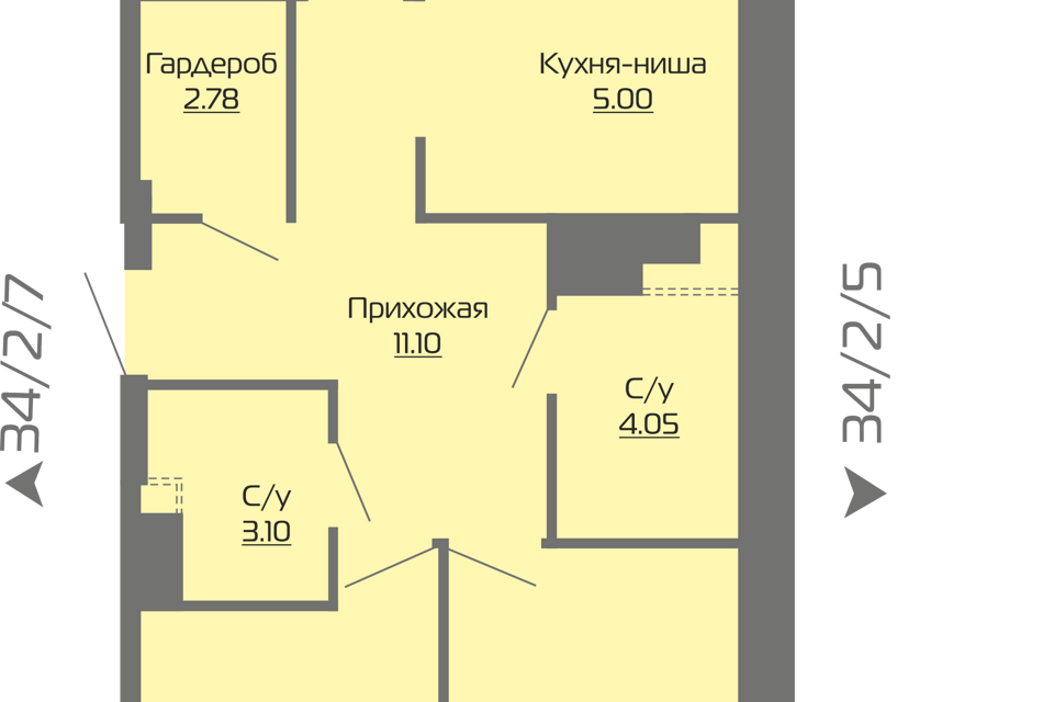 квартира г Набережные Челны Республика Татарстан Татарстан, городской округ Набережные Челны, Жилой комплекс Новое побережье фото 1