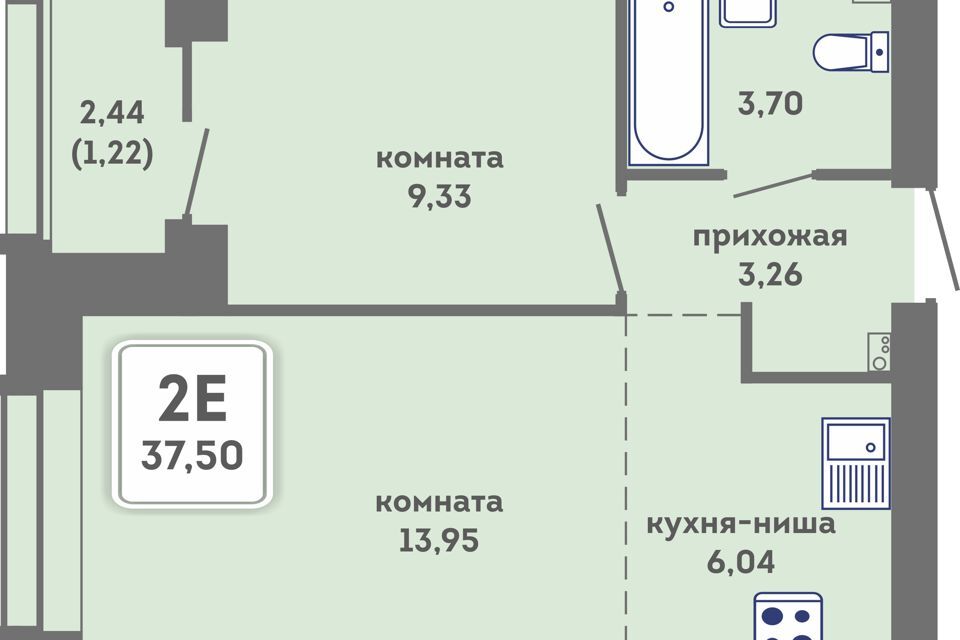 квартира г Пермь ул Кировоградская 28 городской округ Пермь фото 1