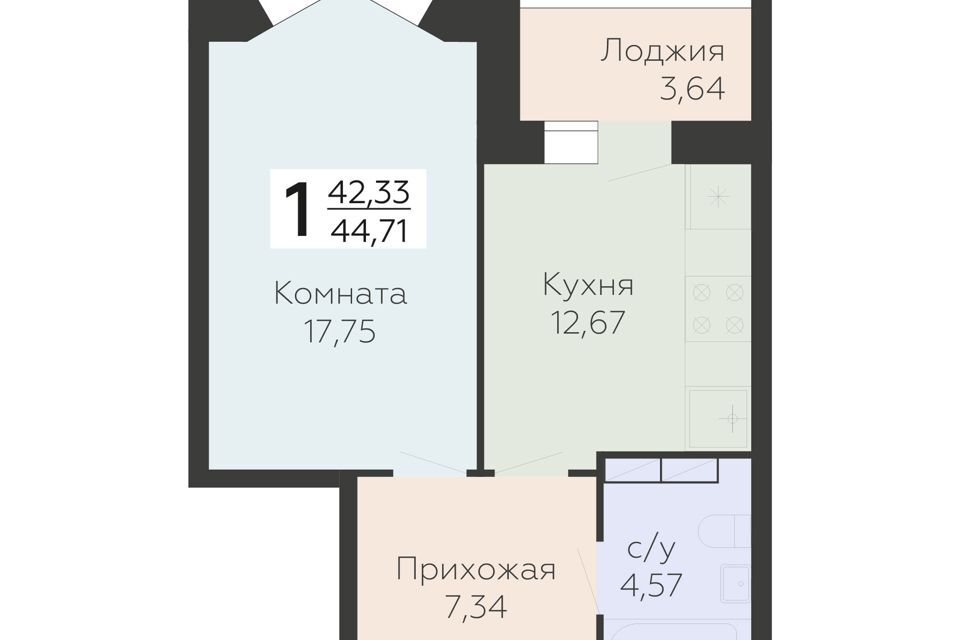 квартира г Орел ул Панчука 85 городской округ Орёл фото 1