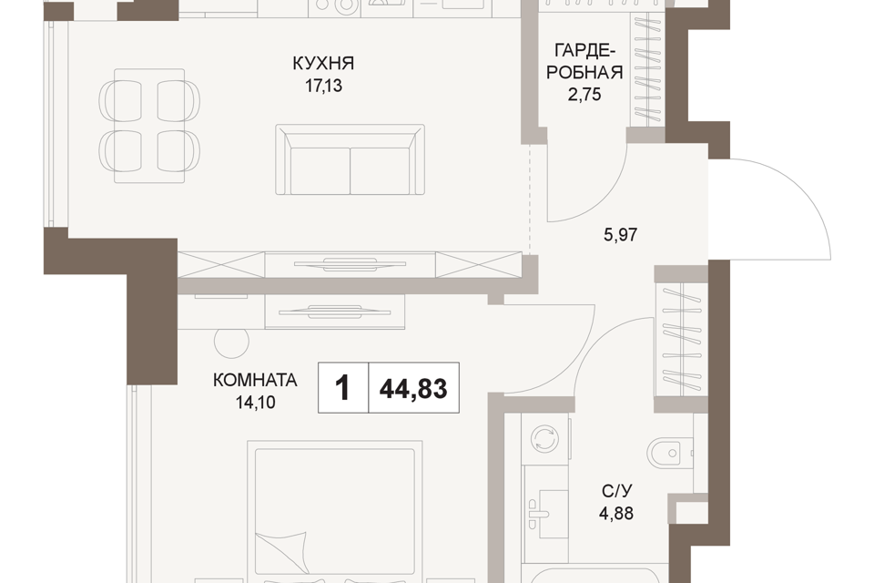 квартира г Москва Южный административный округ, 5-й Донской проезд, вл 21 к 6 фото 1