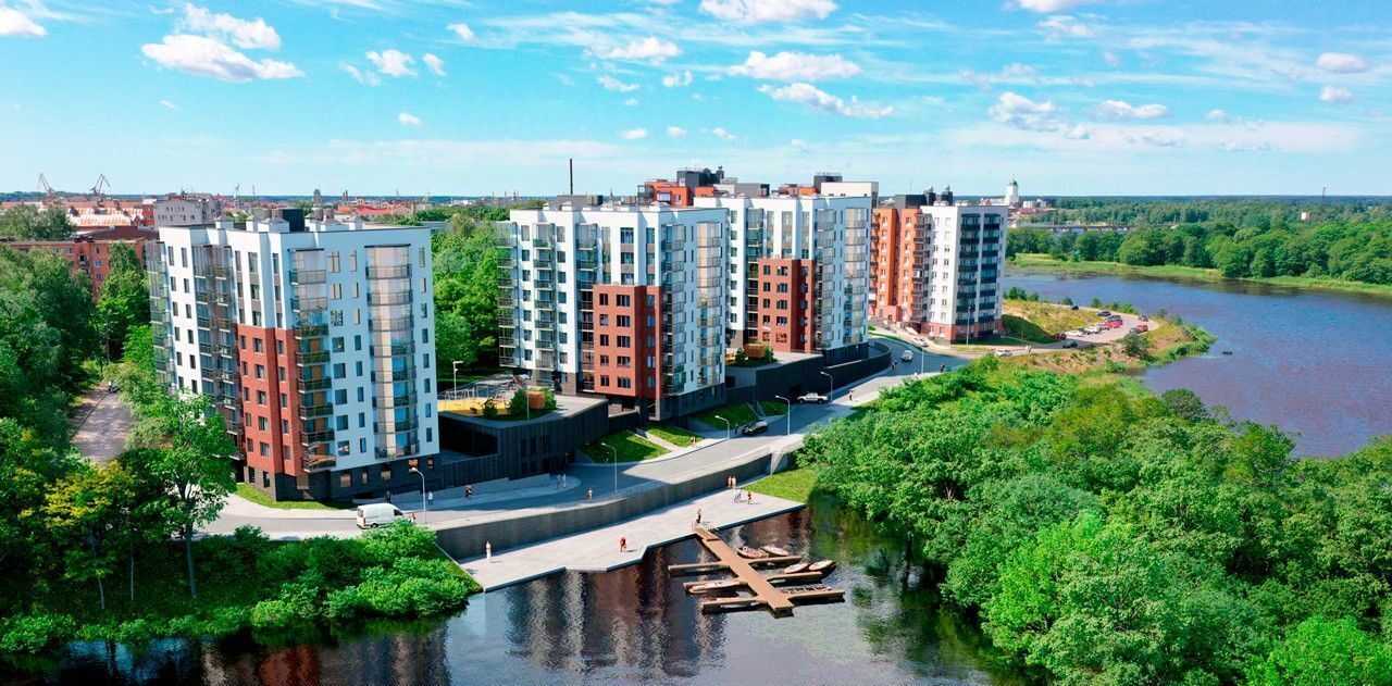 квартира г Выборг р-н Центральный наб Адмирала Чичагова 6 Выборгское городское поселение фото 5