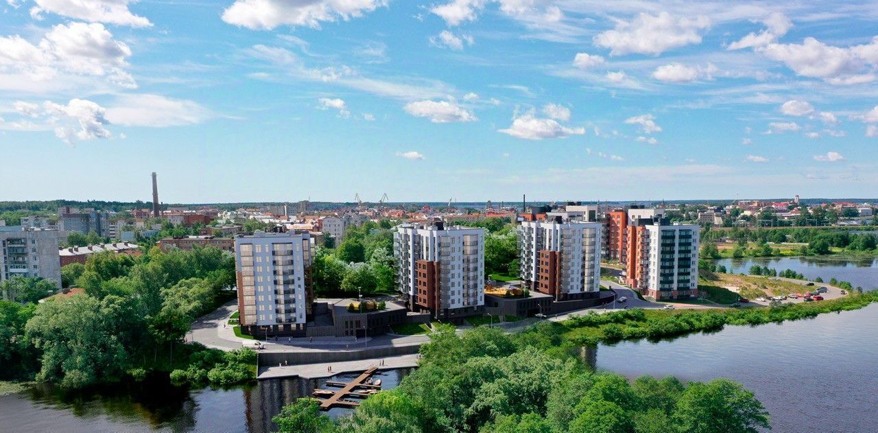 квартира г Выборг р-н Центральный наб Адмирала Чичагова 6 Выборгское городское поселение фото 6