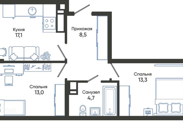 р-н Центральный ул Куникова 6 городской округ Новороссийск фото