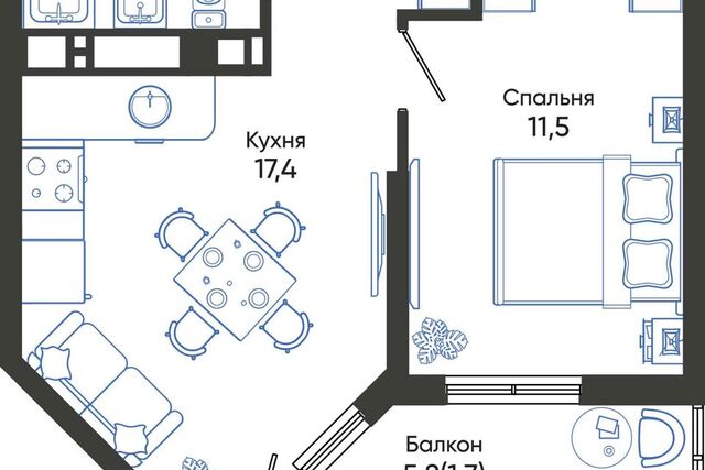 р-н Центральный ул Куникова 6 городской округ Новороссийск фото