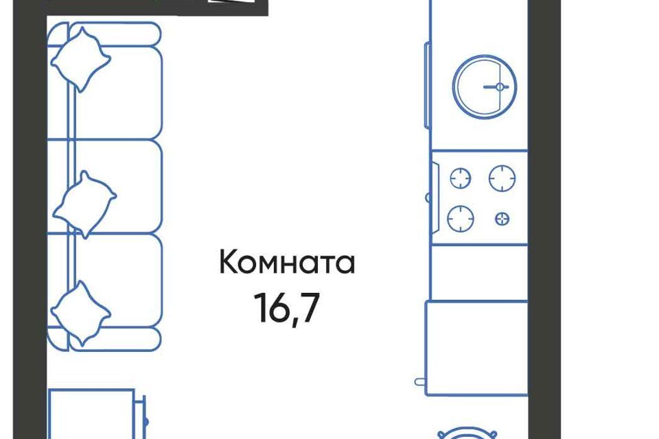 квартира г Новороссийск р-н Центральный ул Куникова 6 городской округ Новороссийск фото 1