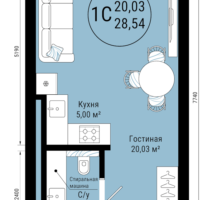 квартира г Уфа р-н Ленинский ул Летчиков 2/10 городской округ Уфа фото 1