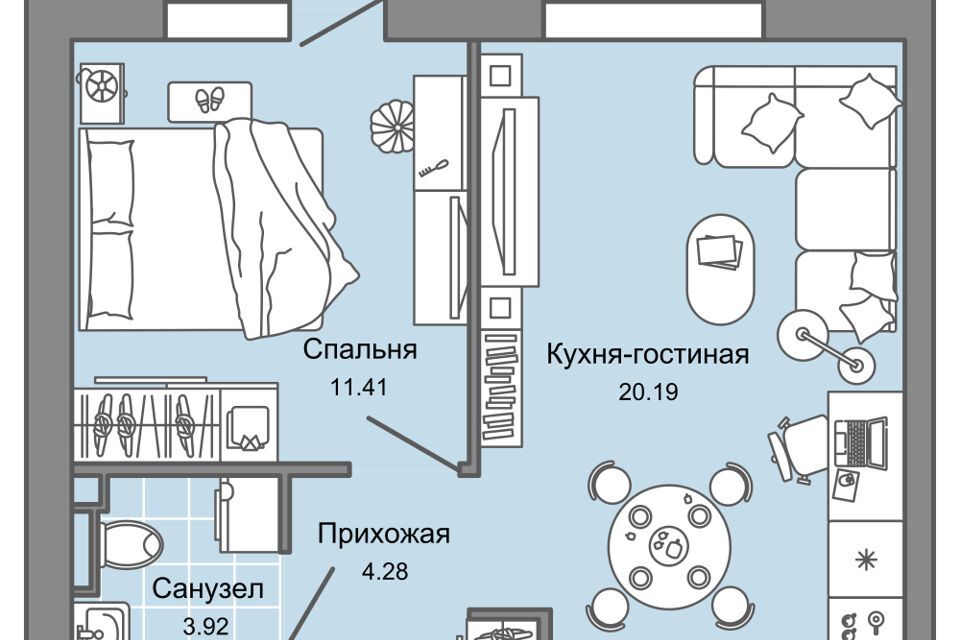 квартира г Киров р-н Ленинский пер 4 Пятилетки 82 муниципальное образование Киров фото 1