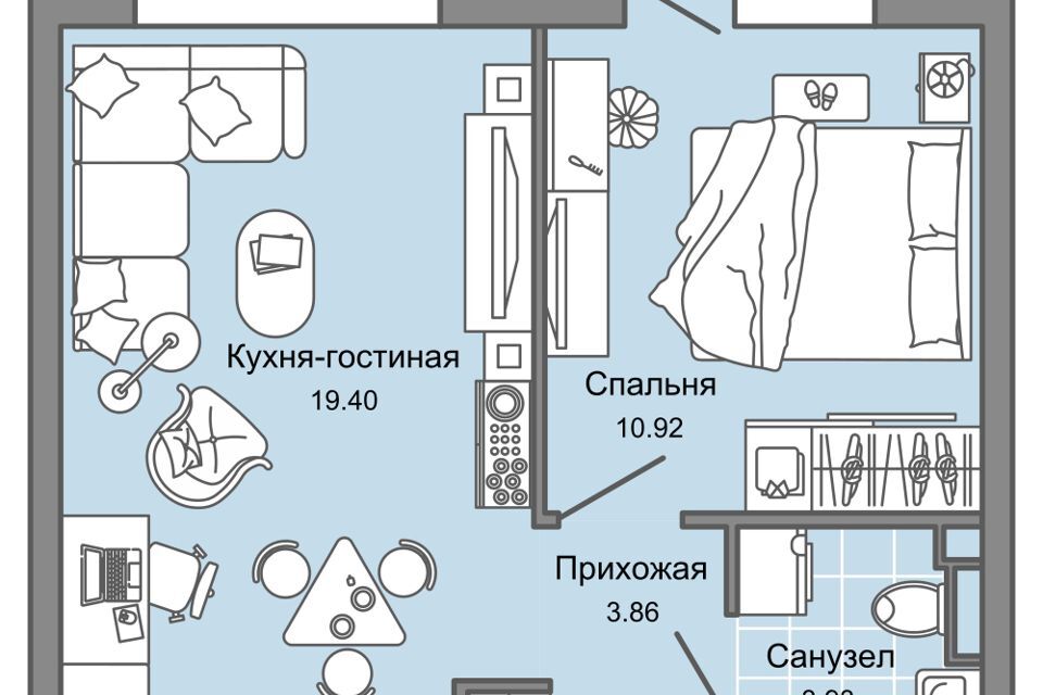 квартира г Киров р-н Ленинский пер 4 Пятилетки 82 муниципальное образование Киров фото 1