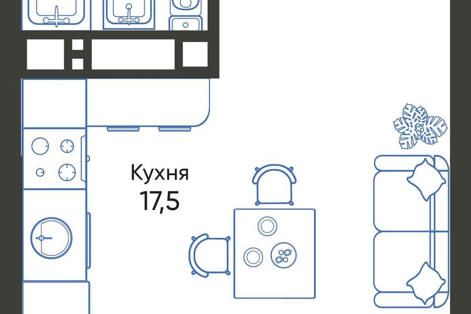 квартира г Новороссийск р-н Центральный ул Куникова 6 городской округ Новороссийск фото 1