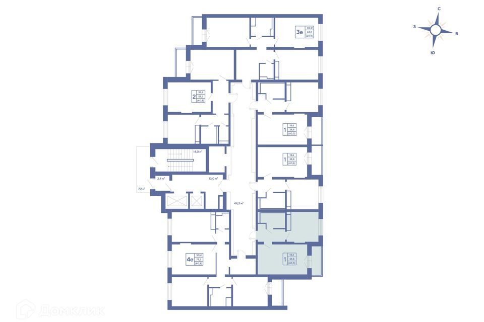 квартира г Троицк Троицкий административный округ, СНТ Ветеран-1, к 3 фото 3