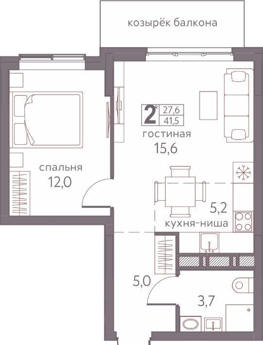 квартира г Пермь р-н Мотовилихинский ул Серебристая 3а фото 1