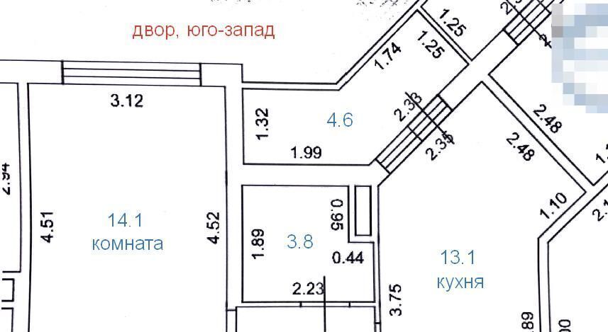 квартира р-н Всеволожский г Мурино б-р Воронцовский 14к/3 ЖК «Краски лета» Девяткино фото 21