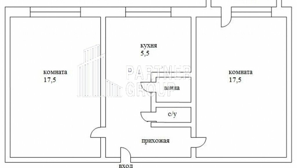 квартира р-н Узловский г Узловая ул Смоленского 18 фото 10