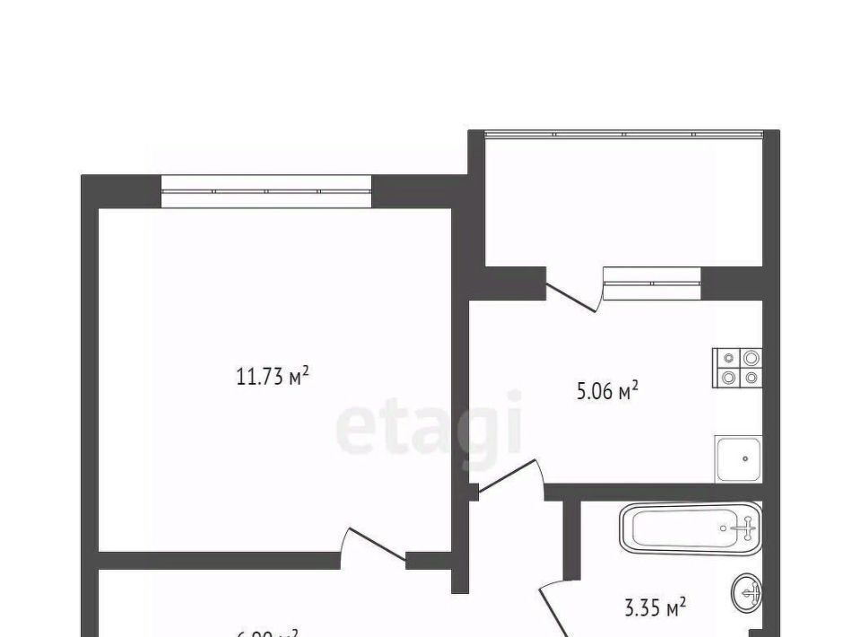 квартира г Великий Новгород ул Большая Санкт-Петербургская 106к/4 фото 14