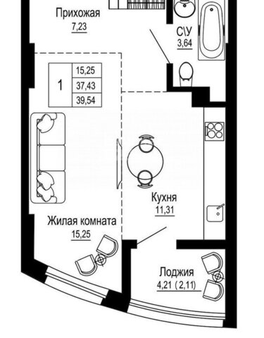 р-н Железнодорожный дом 3б фото