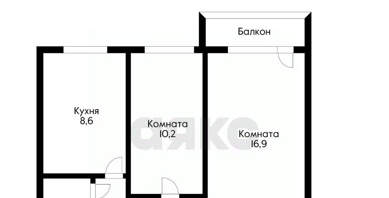 квартира г Краснодар пгт Пашковский р-н Карасунский жилмассив, ул. Фадеева фото 7