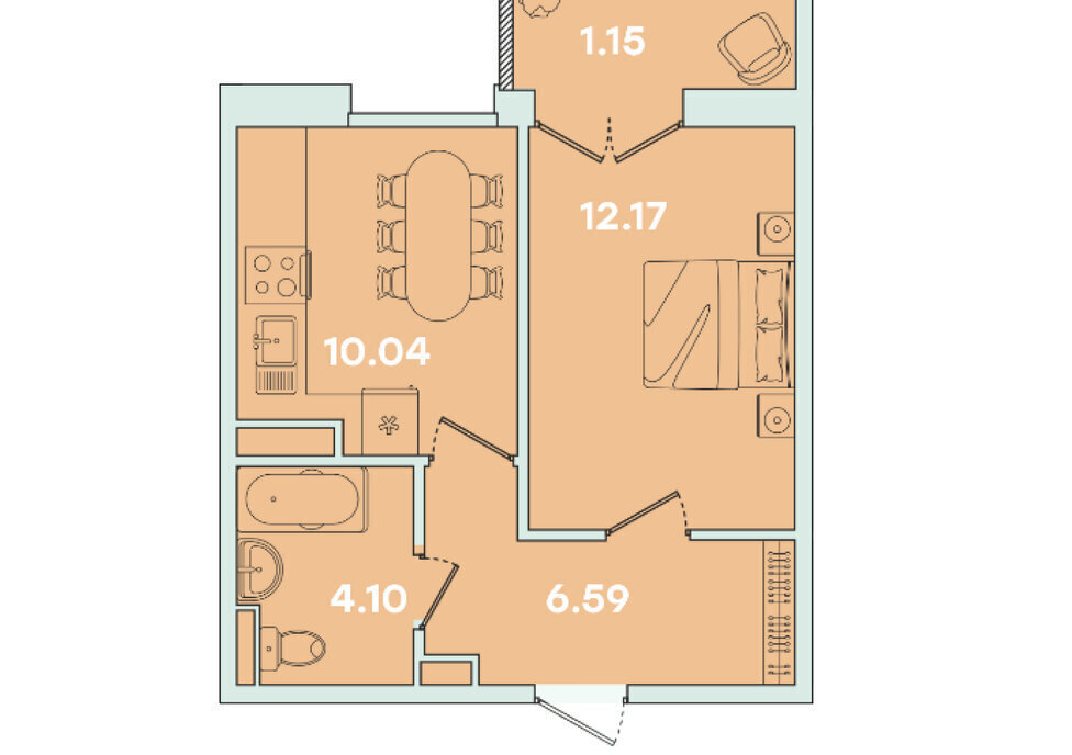 квартира г Иркутск ул 6-я Советская 2 фото 2